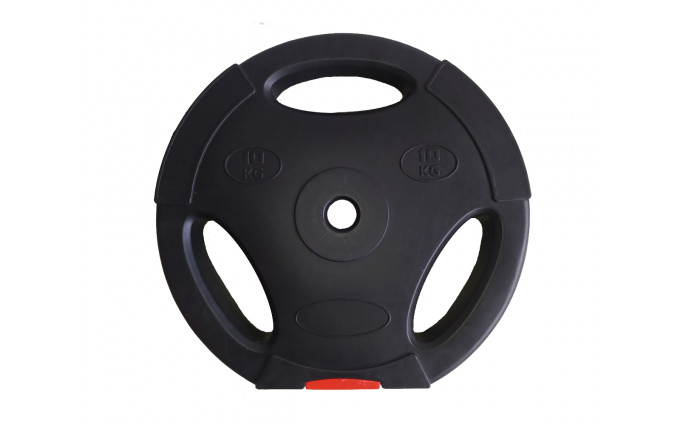 Диск пластиковый с хватом Mironfit 10 кг. Диск пластиковый с хватом Mironfit 10 кг.