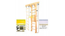 Шведская стенка Kampfer Wooden ladder Maxi Wall (№1 Натуральный Стандарт белый)